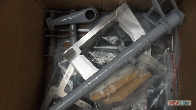 Control tube, foot step, etc